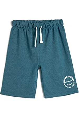 Koton Boyss Drawstring Printed Detail Shorts, , 4-5 Jahre EU