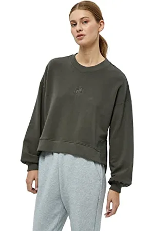 Beyond Now Damen Cassie Gots Crew Sweatshirt GOTS Crew Sweatshirt Klassisch, Beluga-grün, S