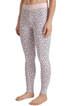 Calida Elastic Trend Leggings Damen, mit breitem Softbund, High Waist Yoga Leggings, natürlich atmungsaktive und weiche Single Jersey-Qualität