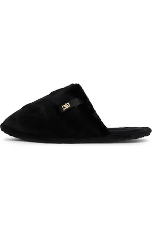Tommy Hilfiger TH COMFORT HOME SLIPPER ( Hausschuhe Damen, (Black), 37/38 EU