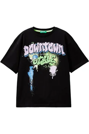Benetton Jungen 3i1xc10jt T-Shirt, , 160 cm