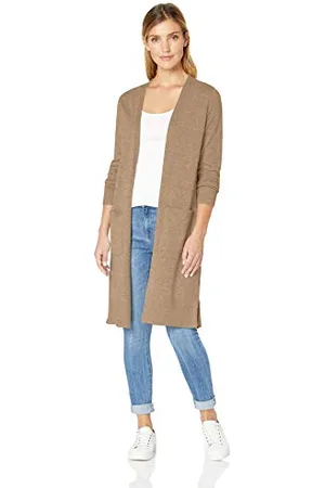 Amazon Damen Leichter Strickjackenpullover, Länger Geschnitten (Erhältlich In Übergröße), , M