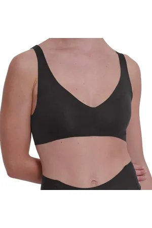 Sloggi Damen Zero Feel 2.0 Bralette, Black, L
