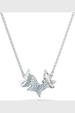 Swarovski Lilia Halskette, Schmetterling, , Rhodiniert