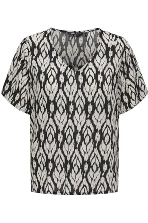 ONLY Onlsusan S/S V-Neck Top WVN Noos