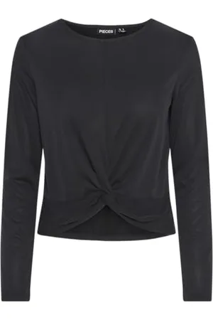 Pieces® Pcanora Ls Knot Top Bc