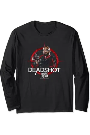 DC Comics Originals Suicide Squad Deadshot Target Langarmshirt