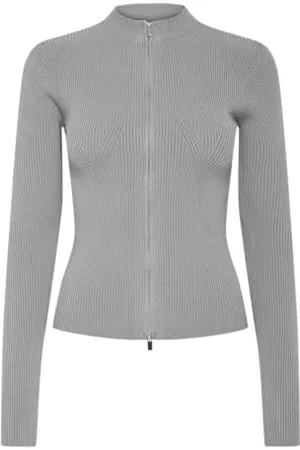 Pieces® PCCRISTA LS Zip Knit Cardigan NOOS BC