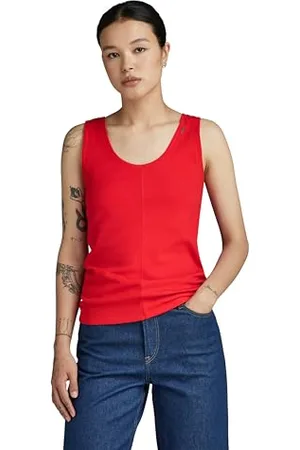 G-Star RAW Damen Front Seam Tank Top, , L