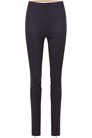 HUGO BOSS Damen C Tashani1 Skinny-Fit Hose mit Schlitzen vorne und elastischem Bund 42