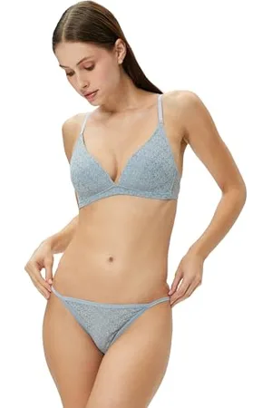 Koton Women Regular Waist Lacy Brief Panties