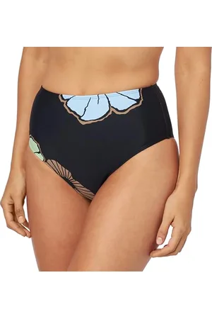 Hurley Damen Big Bloom Hose mit Hoher Taille Bikini-Unterteile, , S