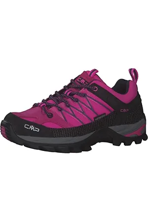CMP Damen Rigel Low WMN Shoe WP Trekking-Schuhe, PINK Fluo-B.Blue, 41 EU