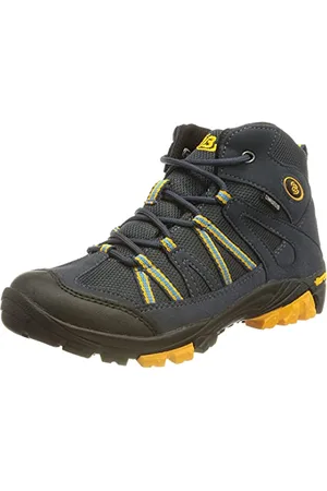 BRUTTING Unisex Kinder Ohio High Cross-Laufschuh, marine/orange, 32 EU