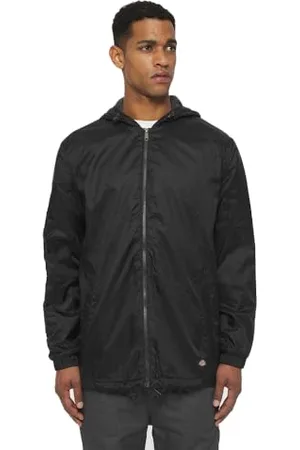 Dickies Herren Fleece Lined Hooded Jacket Regenjacke, , L