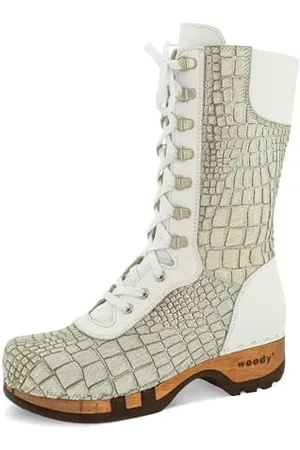 Woody Damen Ramona Fell Clog Stiefel, , 39 EU