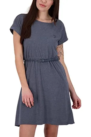 alife kickin ALIFE and Kickin NoraAK Dress – Damen Jerseykleid Kurz – Bequem & Lässig für Alltag & Freizeit – Leichtes Sommerkleid für warme Tage M
