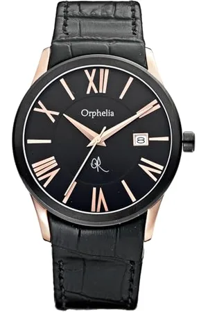 ORPHELIA Herren-Armbanduhr Mystery Analog Quarz Leder OR32671044