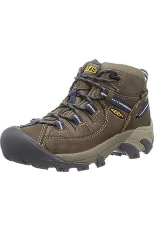 Keen Damen Targhee 2 Mid Waterproof Wanderstiefel, Goat/Crown Blue, 40 EU