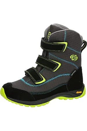 BRUTTING Arendal V Schneestiefel, grau/schwarz/Lemon, 39 EU