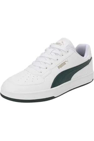 PUMA Unisex Caven 2.0 Sneaker, White-Dark Myrtle Gold, 46 EU