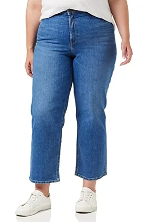 Lee Damen Wide Leg Long Jeans, , 27W / 35L EU