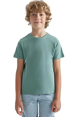 DeFacto T-Shirt Jungen - Hochwertiges und trendiges T-Shirt für Jungs - T-Shirt Kinder Jungen
