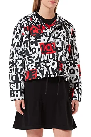 Moschino Womens Nylon Coat Jacket, , 44
