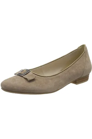 Hirschkogel by Andrea Conti Damen 3006826 Geschlossene Ballerinas, Beige (Taupe 066)