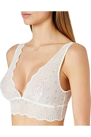 Skiny Damen Bamboo Lace 080582 BH mit voller Abdeckung, Durchsichtig, , 36