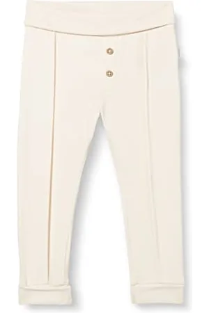 Noppies Baby Unisex Baby Pants Jayton Hose, Antique White-P331, 62