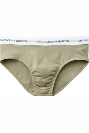 Benetton Herren Slip 3op82s18n Unterwäsche, , L