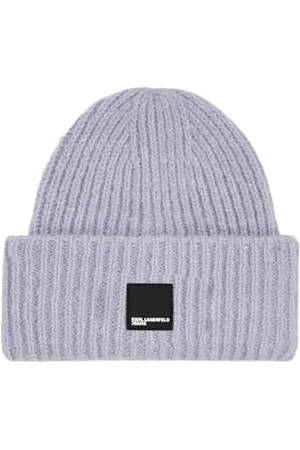 Karl Lagerfeld Damen, Box Logo Beanie, , Einheitsgrösse
