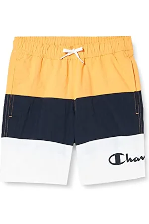 Champion Jungen Legacy Beachshorts Ac Color Block Badehose, , 5-6 Jahre