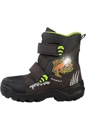 Lurchi Schneestiefel Koray-Sympatex, Farbe:Black-neon Yellow, Größe:32