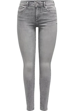 ONLY Damen Onlwauw Mid Waist Skinny DNM Ana104 Jeans, , M x 34L