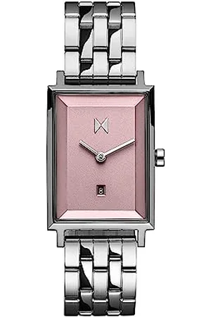 MVMT Analog Quarzuhr für Damen Kollektion Signature Square mit Edelstahl- oder Lederarmband