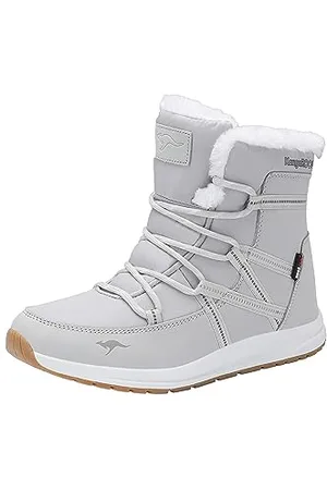 KangaROOS Damen K-WW Leyla RTX Stiefel, Vapor Grey/Steel Grey, 41 EU