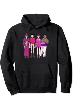 Gorillaz Cracker Island Group Pullover Hoodie
