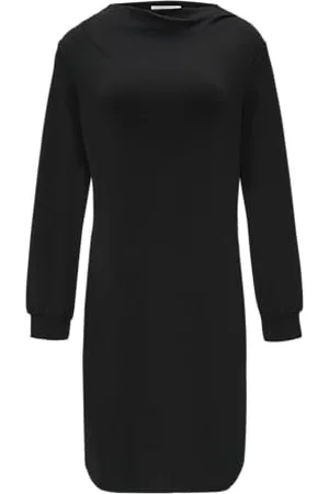 QS by s.Oliver Sweat-Kleid mit gelegtem Kragen 36