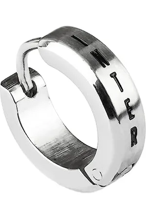 Inter F.C. national Einzigartiger Ohrring aus 316L Edelstahl hypoallergen mit personalisierter Box, Unisex, Edelstahl, kein Edelstein, unisex, Edelstahl, Kein Edelstein