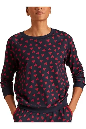 Calida Favourites Langarmshirt Damen, aus 100% Baumwolle