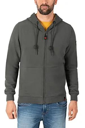 Timezone Herren Cosy Hoodie Jacket Kapuzenpullover, , S