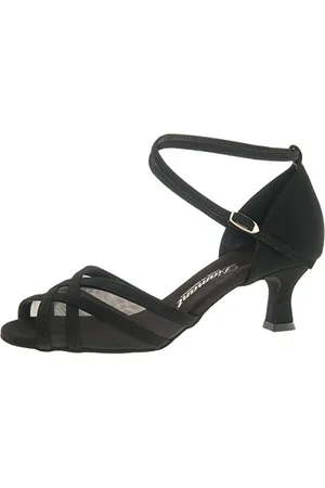 Diamant Damen Latein Tanzschuhe, (Black), 40 2/3 EU (7 UK)