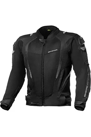 Shima MESH PRO Motorradjacke Herren | Sommer Mesh Motorcycle Stadt Textiljacke Männer mit Schulter Schleifers, CE Schulter Ellbogen und Rückenprotektoren, Breitenverstellung ( , S)