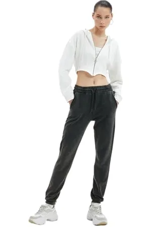 Koton Women Drawstring Pocket Detail Jogger Sweatpants