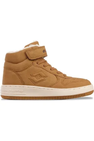 Lotto PALIOT FUR K Sneaker, Wheat/Offwhite, 28 EU