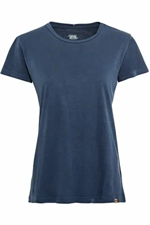 Camel Active Damen Kurzarm T-Shirt aus Organic Cotton Womenswear-S