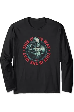 STAR WARS : The Mandalorian Child This Is The Way Circle Up Langarmshirt