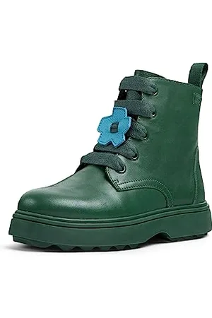 Camper Mädchen Norte Kids Ankle Boot, Dark Green, 30 EU